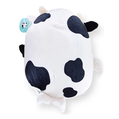 Squishmallows 8 Inch Sea Life Plush | Alita The Black Spotted White Sea Cow