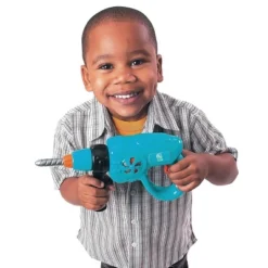 Small World Toys Child's Pretend Play Power Drill Tool Set - 10 Pieces