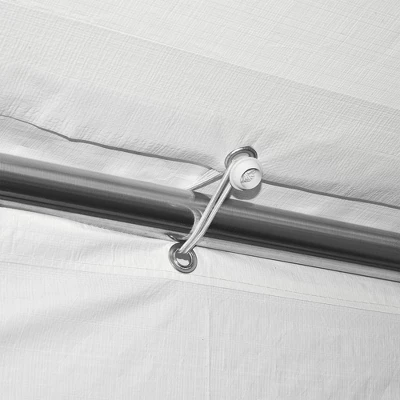 Outsunny 23' X 39' Party Tent & Carport With Removable Sidewalls And Windows, White Tents For Parties, Wedding And Outdoor Events - Image 5