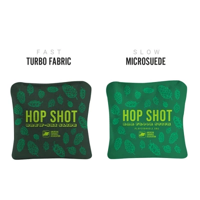 Hop Shot Synergy Pro Green Cornhole Bags (Set Of 4)