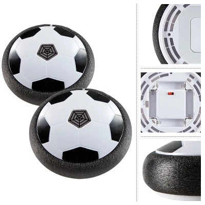 Trademark Games Hover Soccer Ball 2-Pack - Air Soccer Balls With LED Lights And Soft Bumpers For Safe Indoor Play - Image 2
