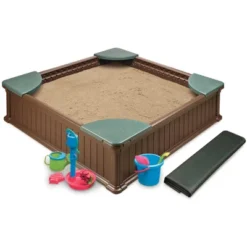 Woodland 2-in-1 Sandbox And Garden Planter