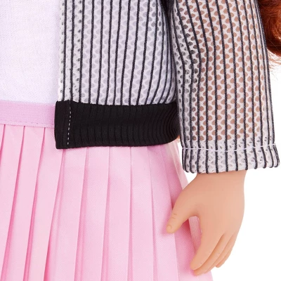 Our Generation Jacinta 18" Fashion Doll With Pink Skirt & Sweater - Image 2