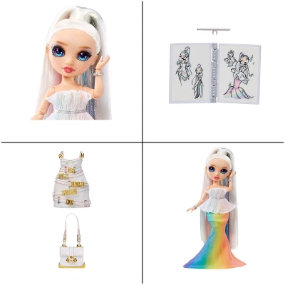 Rainbow High Fantastic Fashion Amaya Raine 11" Doll W/ Playset - Image 4
