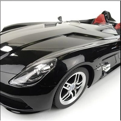 Ready! Set! Go! Link 1:12 RC Mercedes-Benz SLR Radio Remote Control Licensed Model Car - Black & Silver - Image 3