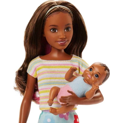 Barbie Skipper Doll With Baby Figure And 5 Accessories Babysitters Inc. Playset - Image 2