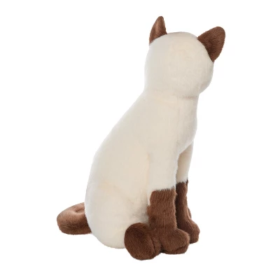 Manhattan Toy Imaginaries Siamese Cat 13.5" Children's Picture Book Stuffed Animal Companion - Image 4