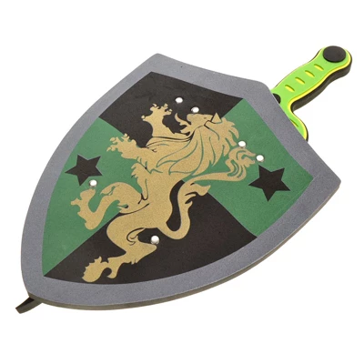 Insten 2 Pack Play Foam Swords And Shields For Kids, Pretend Warrior Or Knight - Image 3