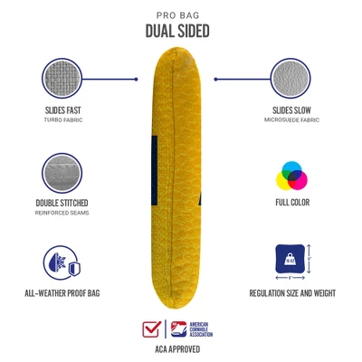 Gameday Ann Arbor Synergy Pro Yellow Cornhole Bags (Set Of 4) - Image 2