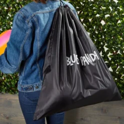 Blue Panda 4 Pack Playground Kick Balls For Kids, Four Square Toy With Pump And Bag (8.5 In)