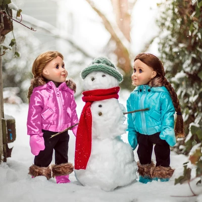 The Queen's Treasures 18 Inch Doll Complete 6 Piece Ski Wear Clothes - Image 6