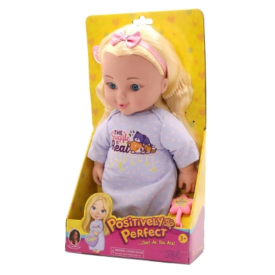 Positively Perfect 14" Kayla Toddler Doll - Blonde Hair/Blue Eyes - Image 6