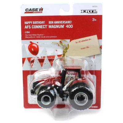 ERTL 1/64 Case IH AFS Connect Magnum 400 "Happy Birthday" Tractor W/ Front & Rear Duals, 44329 - Image 5