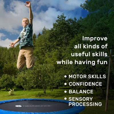 New Bounce Mini Trampoline - 40" Foldable Trampoline - Max Of 220 Lbs - Image 4