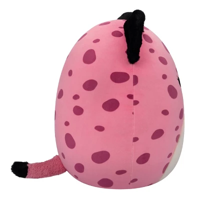 Squishmallows 16" Jalisca The Pink Leopard With Fuzzy Belly Plush Toy - Image 5