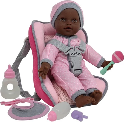The New York Doll Collection 12 Inch Car Seat Doll Set - Image 4