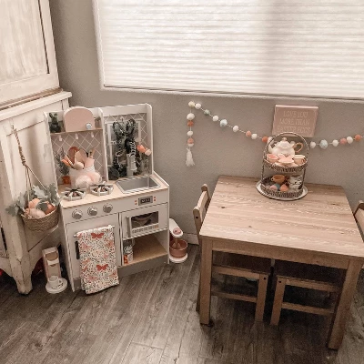 Kidkraft Let's Cook Wooden Play Kitchen - Image 9