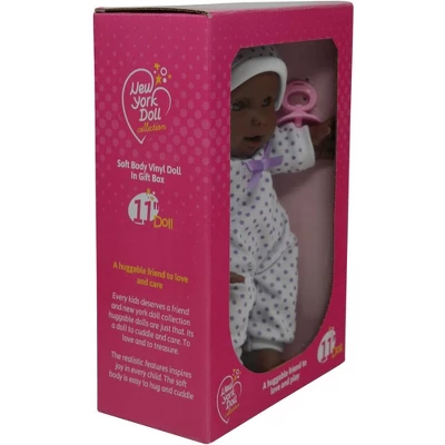 The New York Doll Collection 11 Inch Soft Body Baby Doll - Image 9