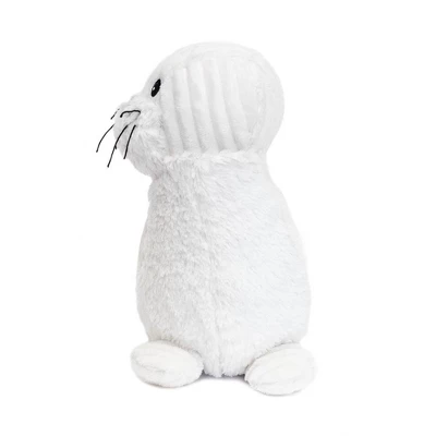 TriAction Toys Les Deglingos Originals Plush Animal | White Seal - Image 3