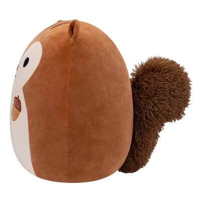 Squishmallows 16" Sawyer The Brown Squirrel With Acorn Plush Toy - Image 4