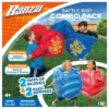 Banzai Battle Bop Combo Pack W/ Inflatable Gloves & Body Bumpers, 2 Pairs Each & Cyclone Splash Park Inflatable W/ Sprinkling Slide & Water Aqua Pool