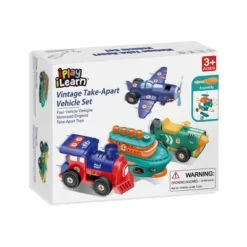 IPlay, ILearn Vintage Take Apart Vehicles