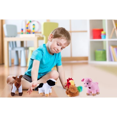 Plush Creations Farm Animals, Set Of 4 - Image 3