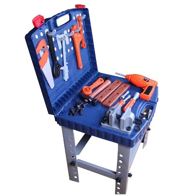 Link Ready! Set! Play!16" Pretend Play Tool Set Workbench For Kids - Image 3