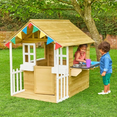 TP Toys Bakewell Wooden Playhouse - Image 4