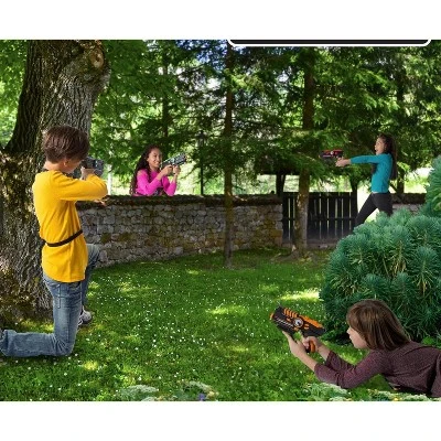 ArmoGear Laser Tag Guns With Vests Set Of 2 - Black - Image 2