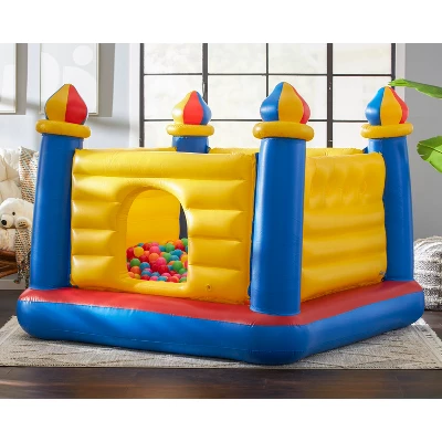 Intex Inflatable Jump O Lene Bounce House & Colorful Jump O Lene Castle Bounce - Image 4