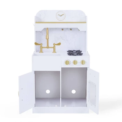 Teamson Kids Petite Versailles Classic Play Kitchen With Accessories - Image 5