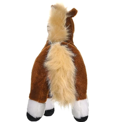 Wild Republic Cuddlekins Standing Brown Horse Stuffed Animal, 12 Inches - Image 4