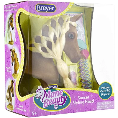 Breyer Animal Creations Breyer Horses Mane Beauty Styling Head | Sunset