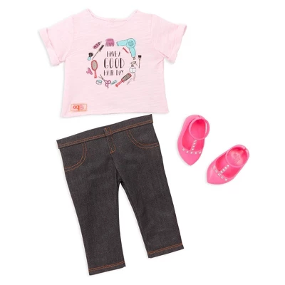 Our Generation Sabrina 18" Hair Stylist Doll - Image 4