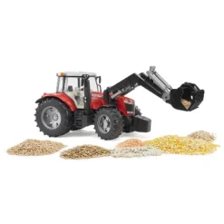 Bruder Massey Ferguson 7600 With Frontloader
