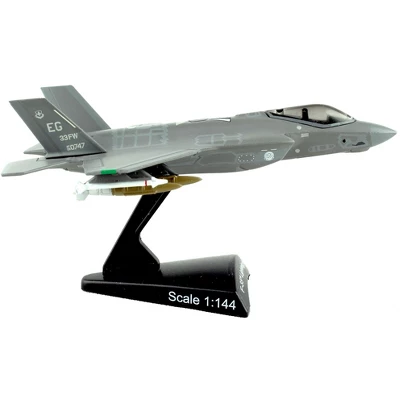 Lockheed Martin F-35 Lightning II Aircraft "AF08-0747 First In Service" USAF 1/144 Diecast Model Airplane By Postage Stamp