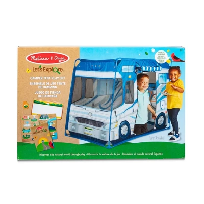 Melissa & Doug Let's Explore Camper Tent Play Set - Image 2