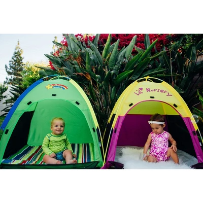 Pacific Play Tents Kids Baby Suite Deluxe Lil' Nursery Play Tent With Padded Mat 3' X 3' - Image 5