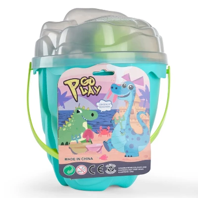 Top Race Dinosaur Beach Toys And Sand Tools - 21 Pieces - Image 4