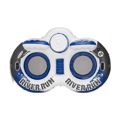 Intex River Run 2 Person Inflatable Tube Raft Float With Cooler For Pool & Lake - Image 2