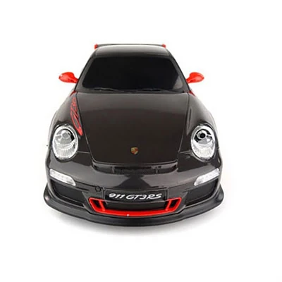 Link Ready! Set! Go!1:24 RC Porsche GT3 RS Racing Radio Car Toy - Black - Image 4