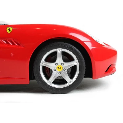 Link Ready! Set! Go! 1:12 Ferrari California Performance Model Racing Radio Car Toy - Red - Image 2
