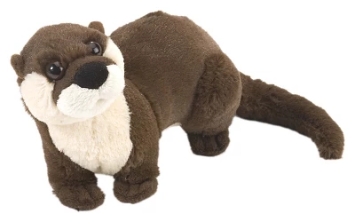 Wild Republic Cuddlekins Mini River Otter Stuffed Animal, 8 Inches