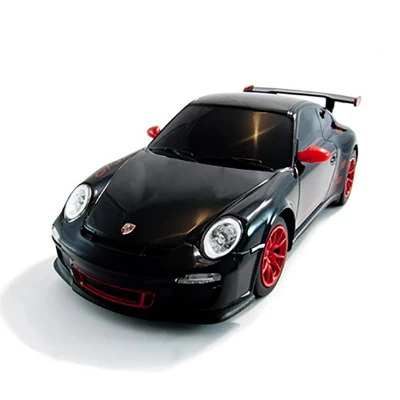 Link Ready! Set! Go!1:24 RC Porsche GT3 RS Racing Radio Car Toy - Black - Image 9