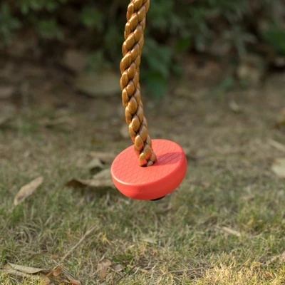 PLAYBERG Colorful Climbing Rope With Platforms Foot Holder For Kids Indoor Outdoor Backyard - Image 3