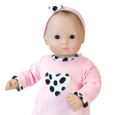 Sophia’s 3 Piece Dalmatian Print Set For 15" Dolls, Pink - Image 3