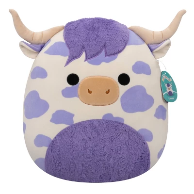 Squishmallows 16" Conway The Purple Spotted Highland Cow Plush Toy (Target Exclusive) - Image 6