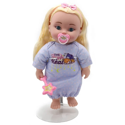 Positively Perfect 14" Kayla Toddler Doll - Blonde Hair/Blue Eyes - Image 3