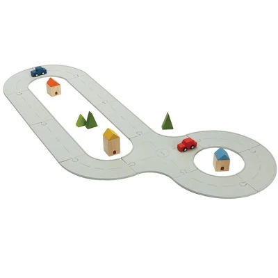 Plantoys| Rubber Road & Rail Set - Medium - Image 2